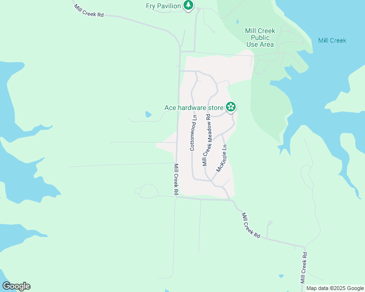 map of restaurants, bars, coffee shops, grocery stores, and more near 1578 Mill Creek Road in Pottsboro