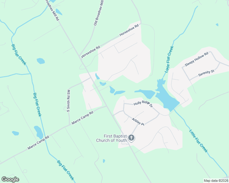 map of restaurants, bars, coffee shops, grocery stores, and more near 2685 Broadnax Mill Road in Loganville