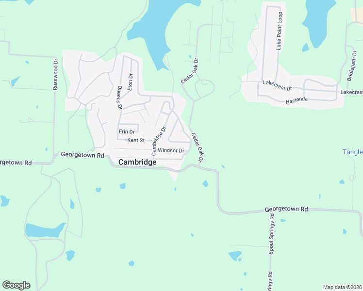 map of restaurants, bars, coffee shops, grocery stores, and more near 207 Wales Drive in Pottsboro