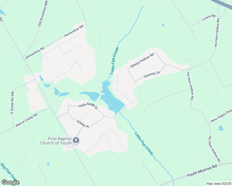 map of restaurants, bars, coffee shops, grocery stores, and more near 1808 Wesleyan Lane in Loganville