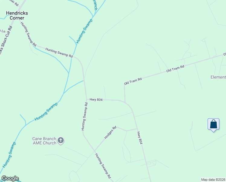 map of restaurants, bars, coffee shops, grocery stores, and more near 6878 Highway 804 in Conway