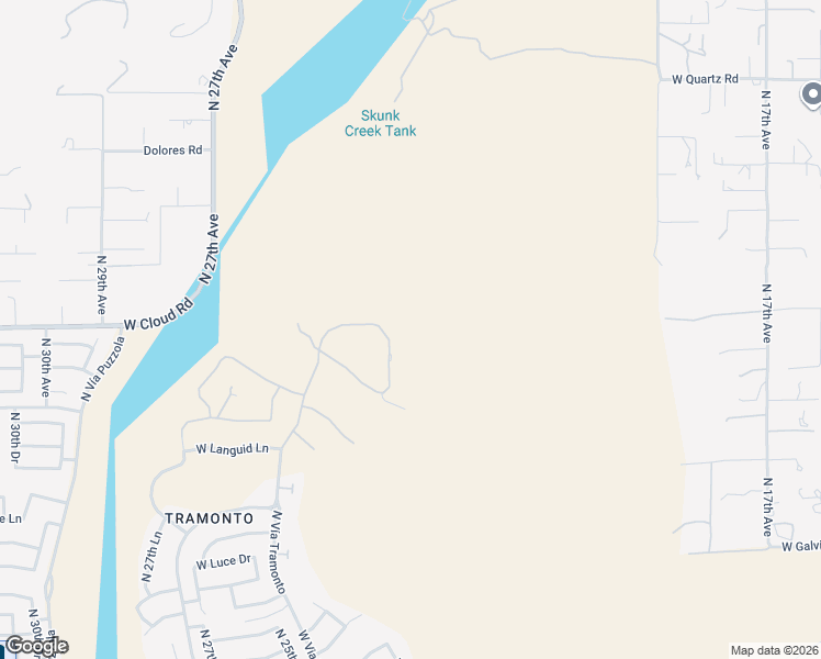 map of restaurants, bars, coffee shops, grocery stores, and more near 36143 North 24th Avenue in Phoenix