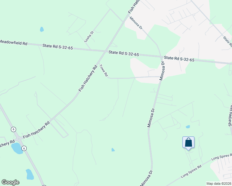 map of restaurants, bars, coffee shops, grocery stores, and more near 150 Towe Road in Gaston