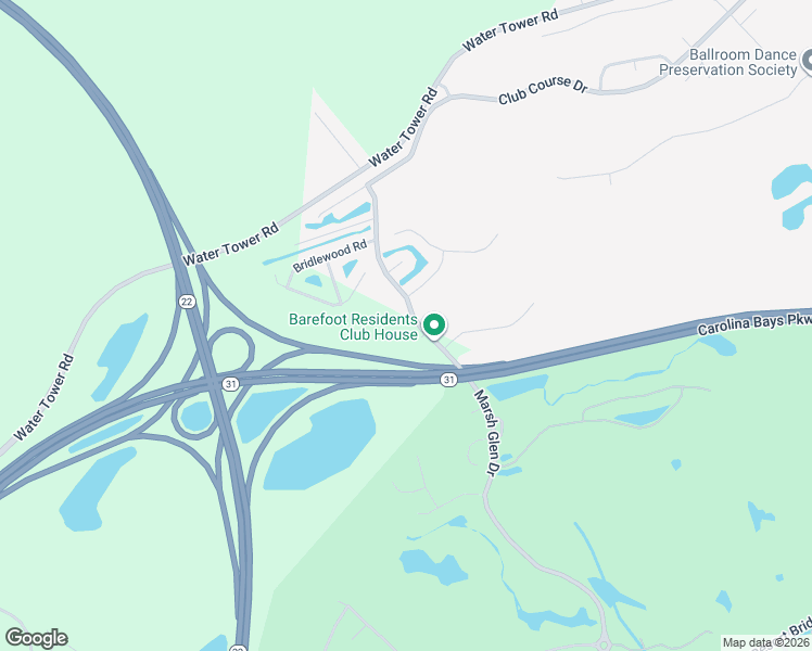 map of restaurants, bars, coffee shops, grocery stores, and more near 5803 Spinetail Drive in North Myrtle Beach