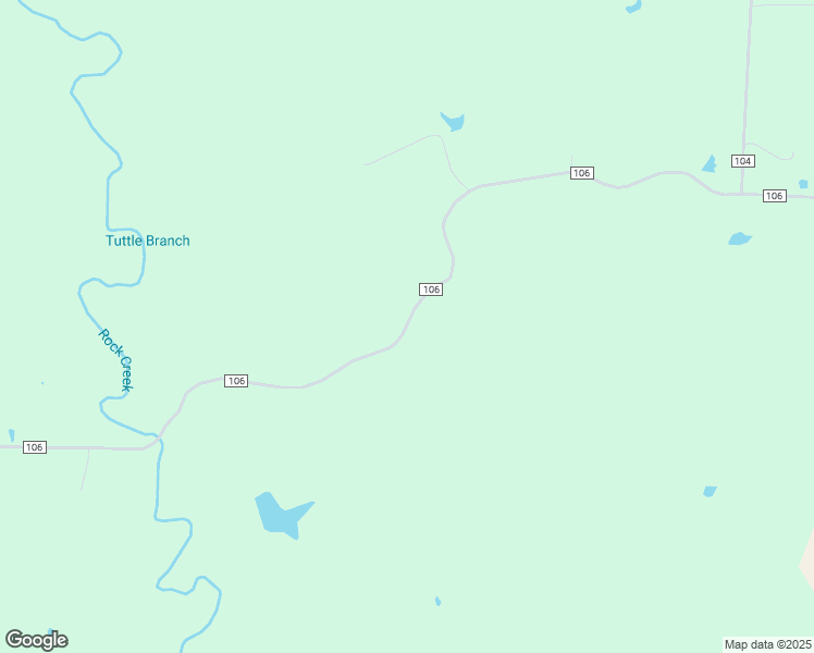 map of restaurants, bars, coffee shops, grocery stores, and more near County Road 106 in Whitesboro