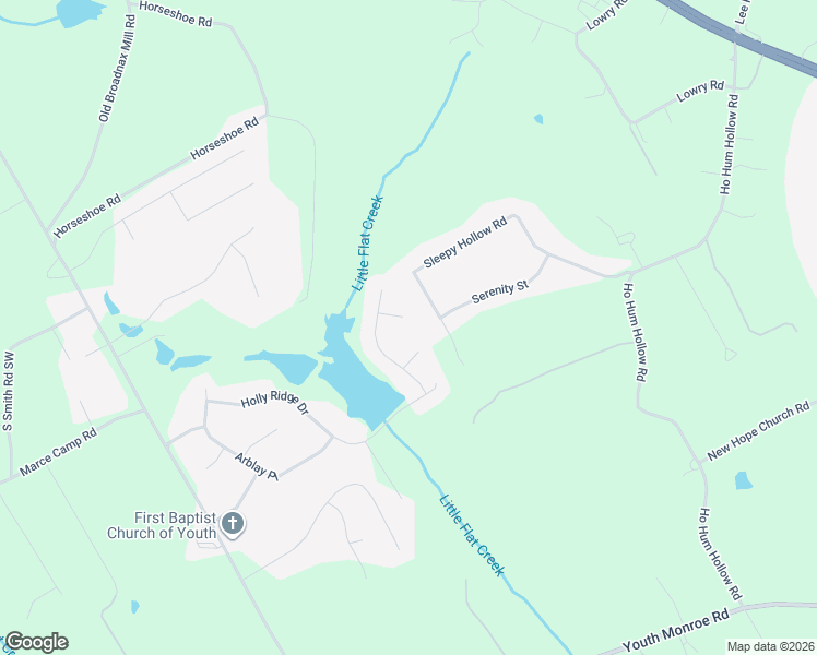 map of restaurants, bars, coffee shops, grocery stores, and more near 2105 Hickory Circle in Loganville