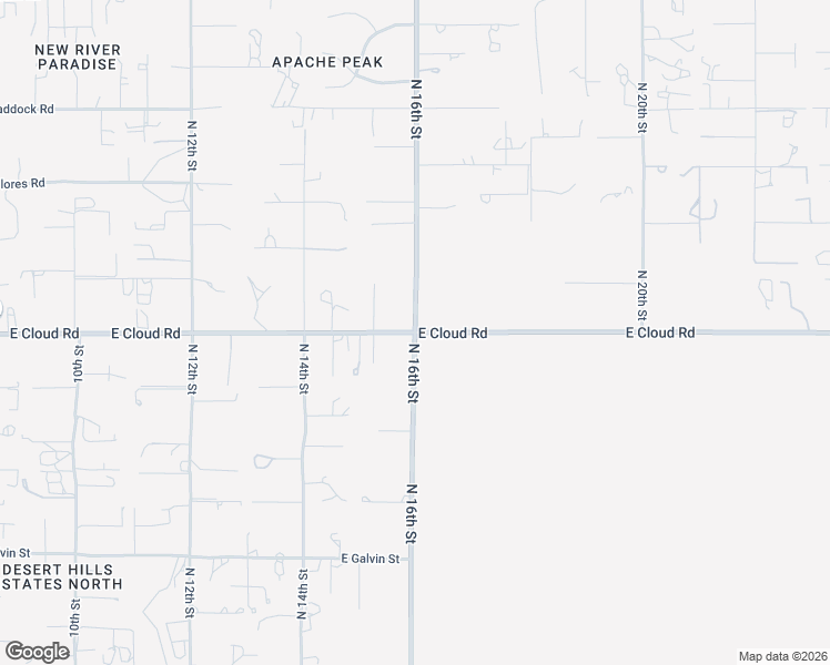 map of restaurants, bars, coffee shops, grocery stores, and more near 36201 North 16th Street in Phoenix