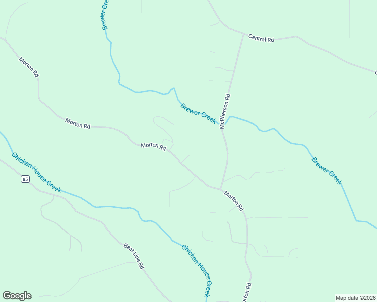 map of restaurants, bars, coffee shops, grocery stores, and more near 9516 Newell Hill Road in Warrior