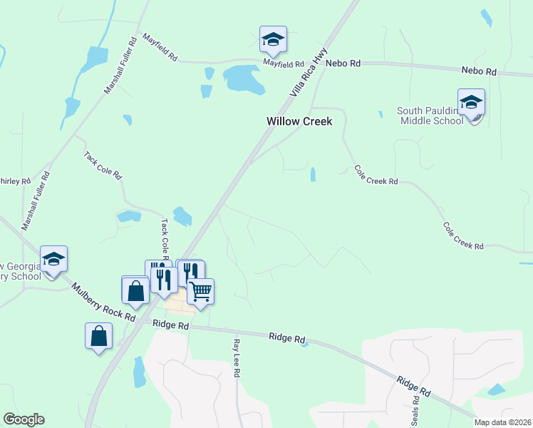 map of restaurants, bars, coffee shops, grocery stores, and more near 157 Cedar Creek Drive in Dallas