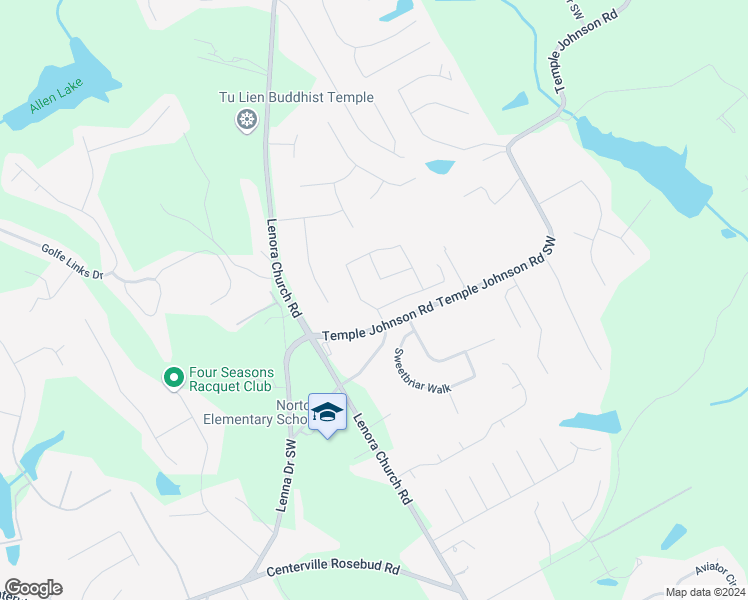 map of restaurants, bars, coffee shops, grocery stores, and more near 4123 Bella View Drive in Snellville