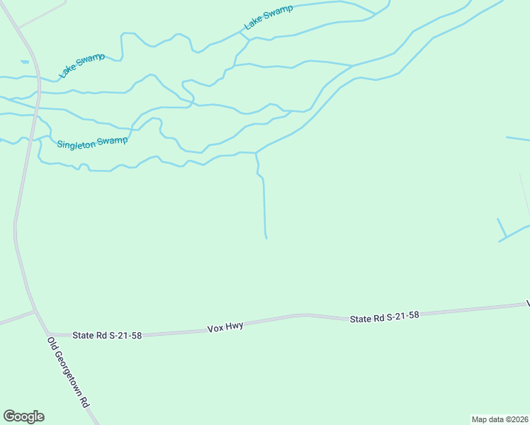 map of restaurants, bars, coffee shops, grocery stores, and more near 3311 Vox Highway in Hemingway