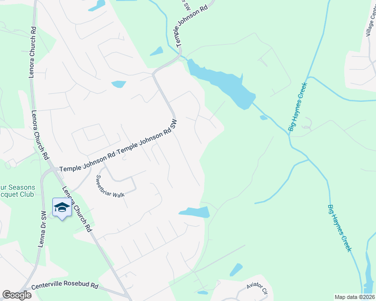 map of restaurants, bars, coffee shops, grocery stores, and more near 3800 Carriage Downs Court Southwest in Snellville