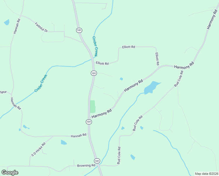 map of restaurants, bars, coffee shops, grocery stores, and more near 3122 Harmony Road in Temple