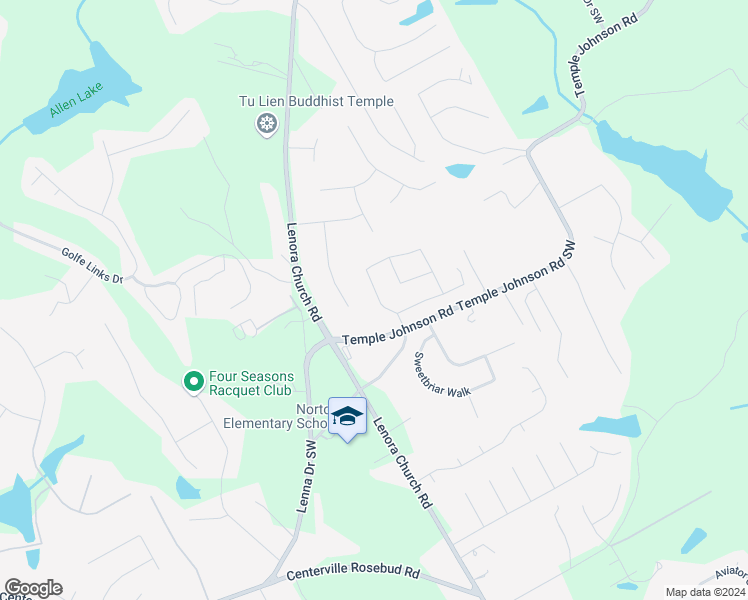 map of restaurants, bars, coffee shops, grocery stores, and more near 4162 Bella View Drive in Snellville