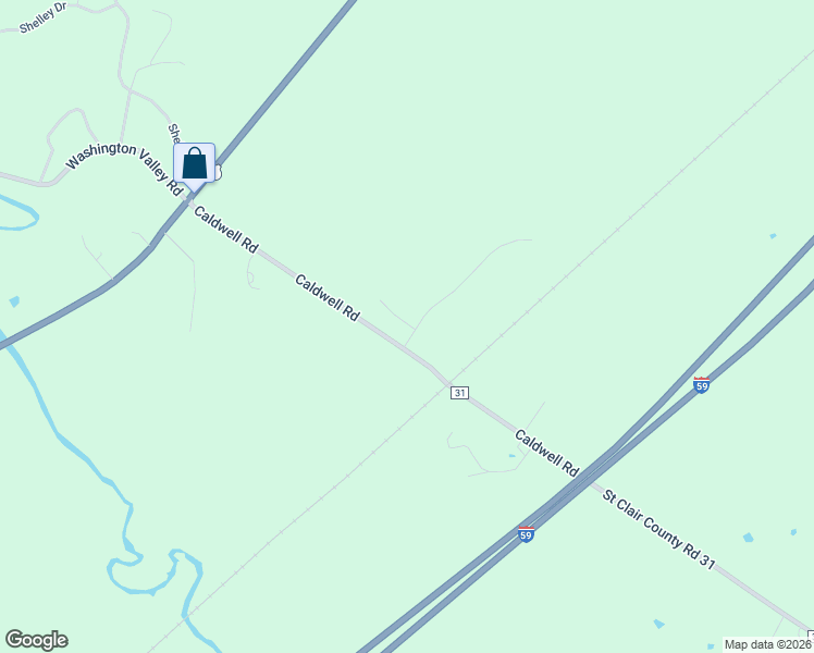 map of restaurants, bars, coffee shops, grocery stores, and more near 5843-5919 Caldwell Road in Springville