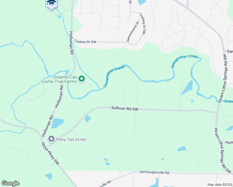 map of restaurants, bars, coffee shops, grocery stores, and more near 4411 Westerling Court Southwest in Powder Springs