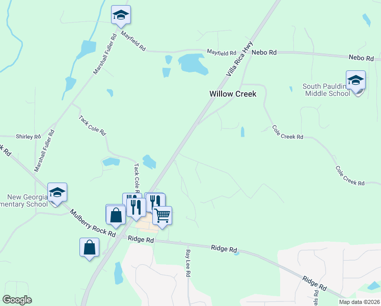 map of restaurants, bars, coffee shops, grocery stores, and more near 63 Cedar Creek Drive in Dallas