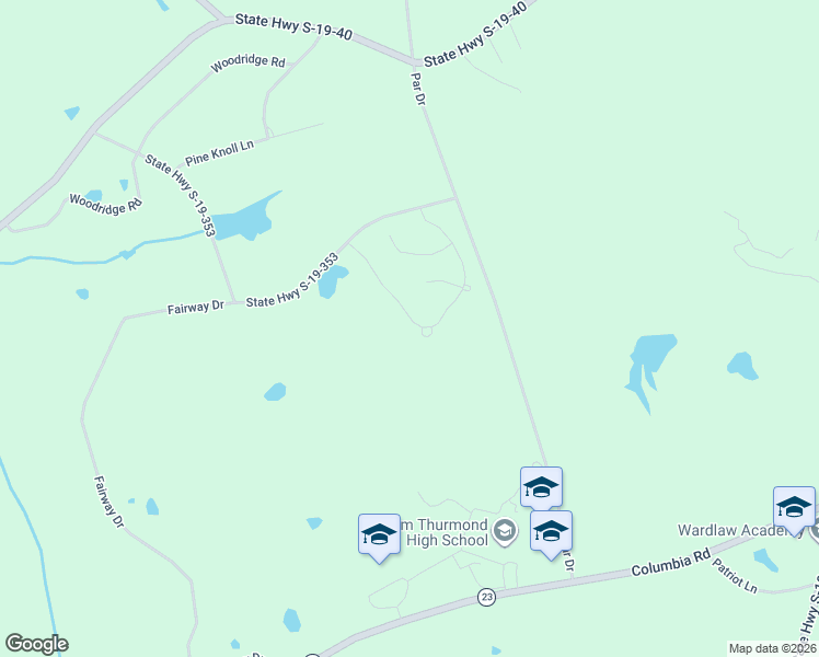 map of restaurants, bars, coffee shops, grocery stores, and more near 19 Orchard Circle in Edgefield