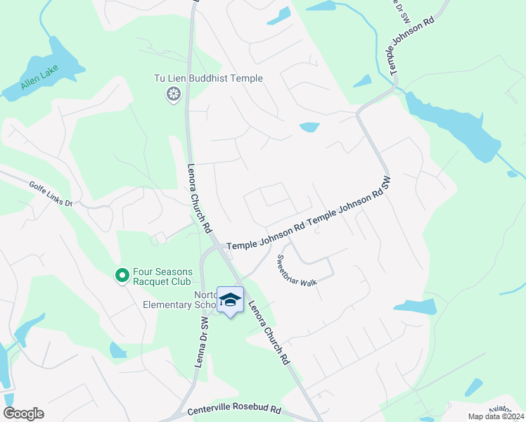 map of restaurants, bars, coffee shops, grocery stores, and more near 4074 Evelyn View Court in Snellville