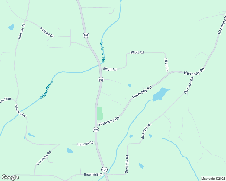 map of restaurants, bars, coffee shops, grocery stores, and more near 3122 Harmony Road in Temple