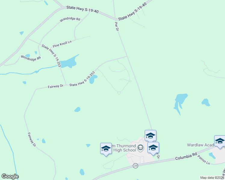 map of restaurants, bars, coffee shops, grocery stores, and more near 19 Orchard Circle in Edgefield