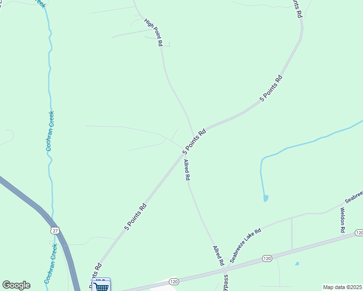 map of restaurants, bars, coffee shops, grocery stores, and more near 61 Willow Leaf Drive in Buchanan