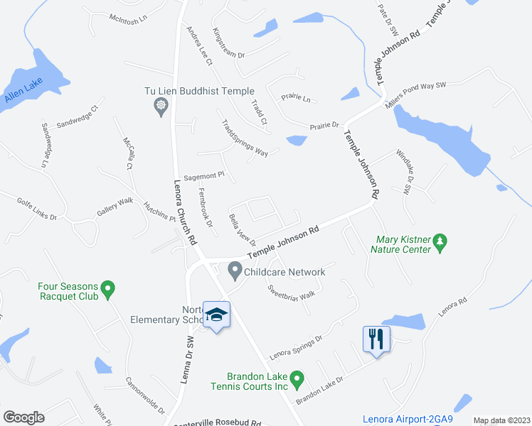 map of restaurants, bars, coffee shops, grocery stores, and more near 4015 Evelyn View Court in Snellville