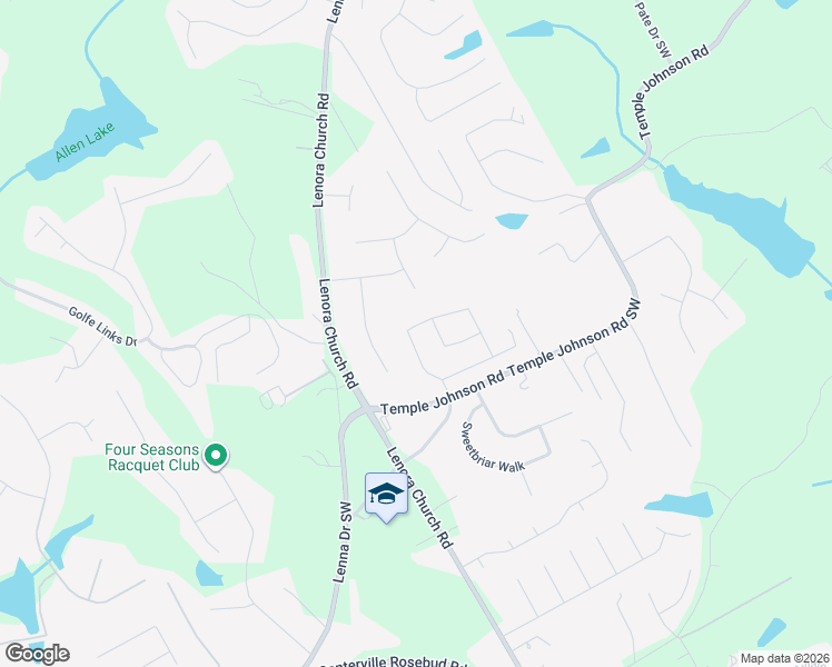map of restaurants, bars, coffee shops, grocery stores, and more near 4213 Bella View Drive in Snellville