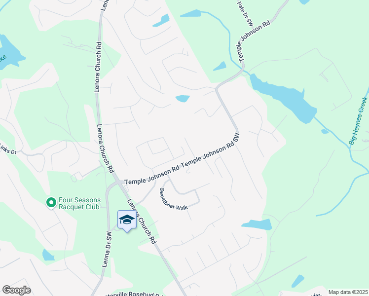 map of restaurants, bars, coffee shops, grocery stores, and more near 3910 Bella View Lane in Snellville