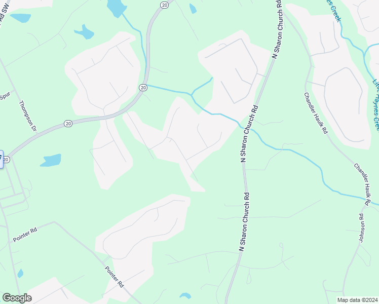 map of restaurants, bars, coffee shops, grocery stores, and more near 4461 Stoney Creek Court in Loganville