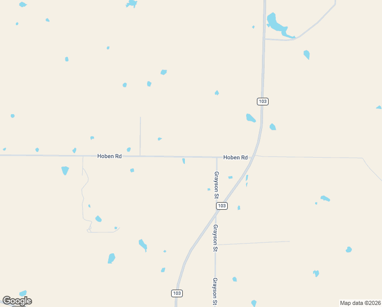 map of restaurants, bars, coffee shops, grocery stores, and more near 1993 Hoben Road in Nocona