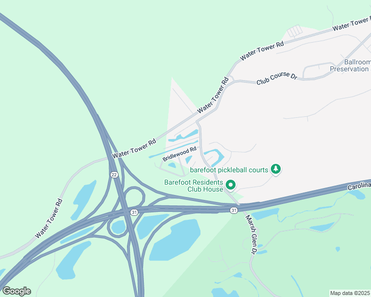 map of restaurants, bars, coffee shops, grocery stores, and more near 5814 Bridlewood Road in North Myrtle Beach