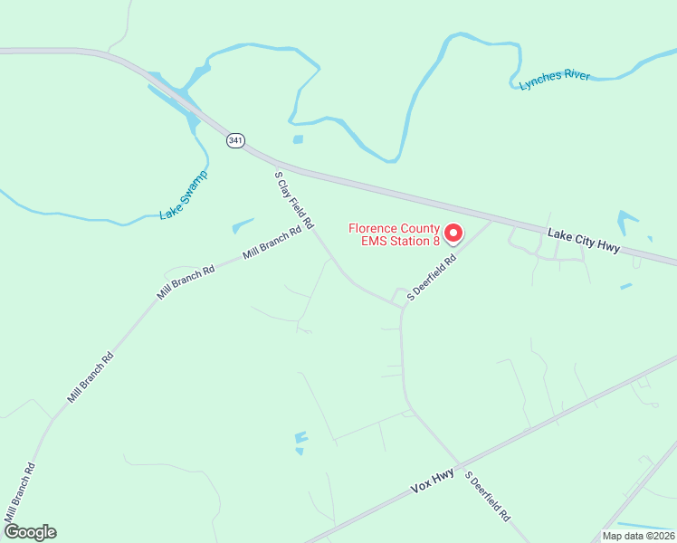 map of restaurants, bars, coffee shops, grocery stores, and more near 876 South Clay Field Road in Johnsonville