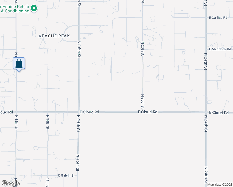 map of restaurants, bars, coffee shops, grocery stores, and more near 36625 North 18th Street in Phoenix