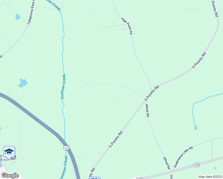 map of restaurants, bars, coffee shops, grocery stores, and more near 150 Willow Leaf Drive in Buchanan