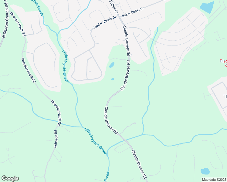 map of restaurants, bars, coffee shops, grocery stores, and more near 3654 Claude Brewer Road in Loganville