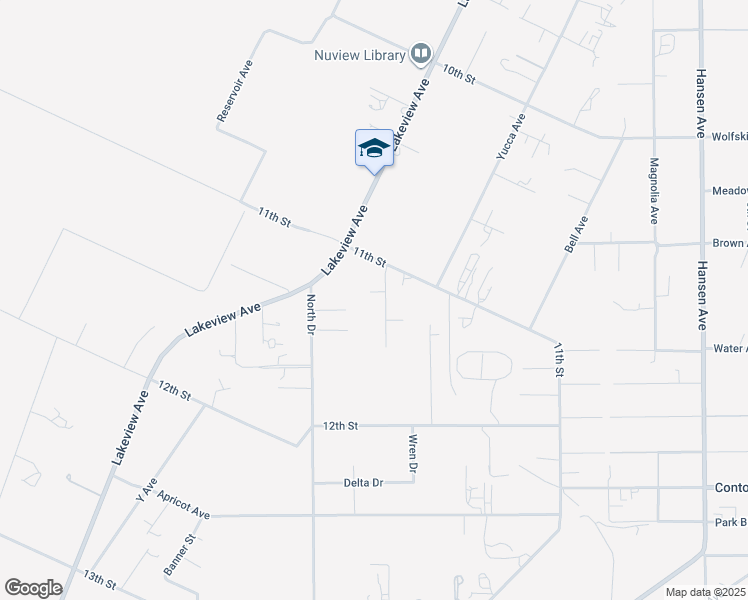 map of restaurants, bars, coffee shops, grocery stores, and more near 21015 Norman Road in Nuevo
