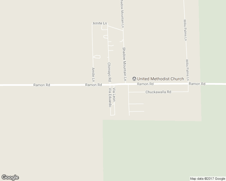 map of restaurants, bars, coffee shops, grocery stores, and more near 32075 Vía Leon in Thousand Palms