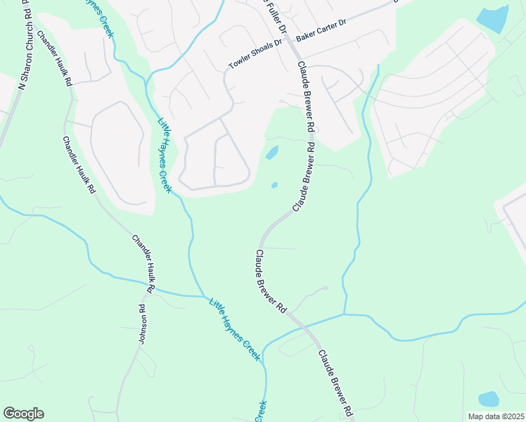 map of restaurants, bars, coffee shops, grocery stores, and more near 3654 Claude Brewer Road in Loganville