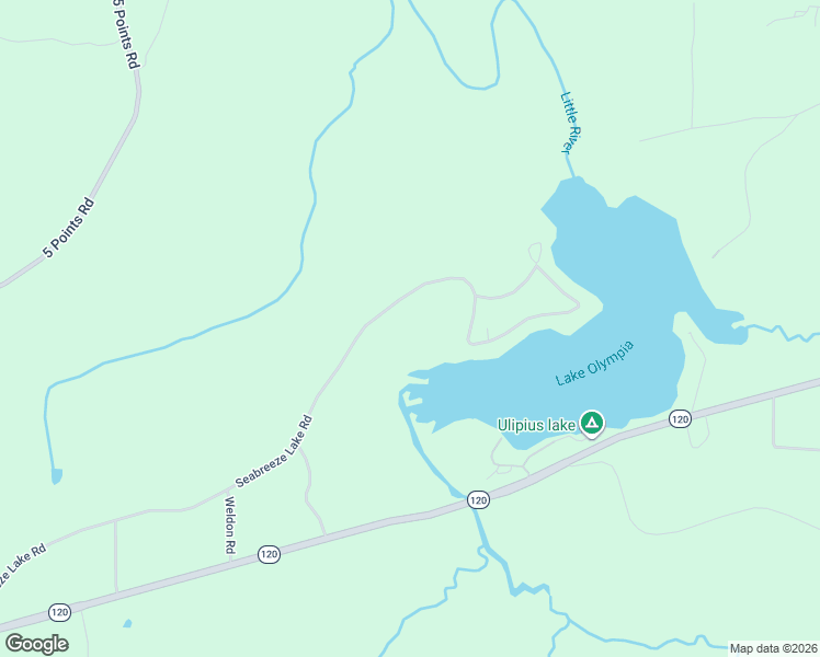 map of restaurants, bars, coffee shops, grocery stores, and more near 735 Seabreeze Lake Road in Buchanan