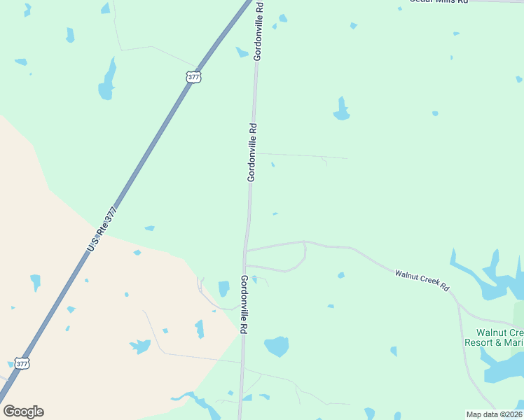 map of restaurants, bars, coffee shops, grocery stores, and more near Gordonville Road in Gordonville