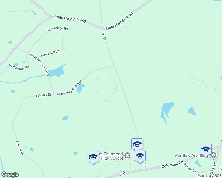 map of restaurants, bars, coffee shops, grocery stores, and more near 93 Orchard Circle in Edgefield