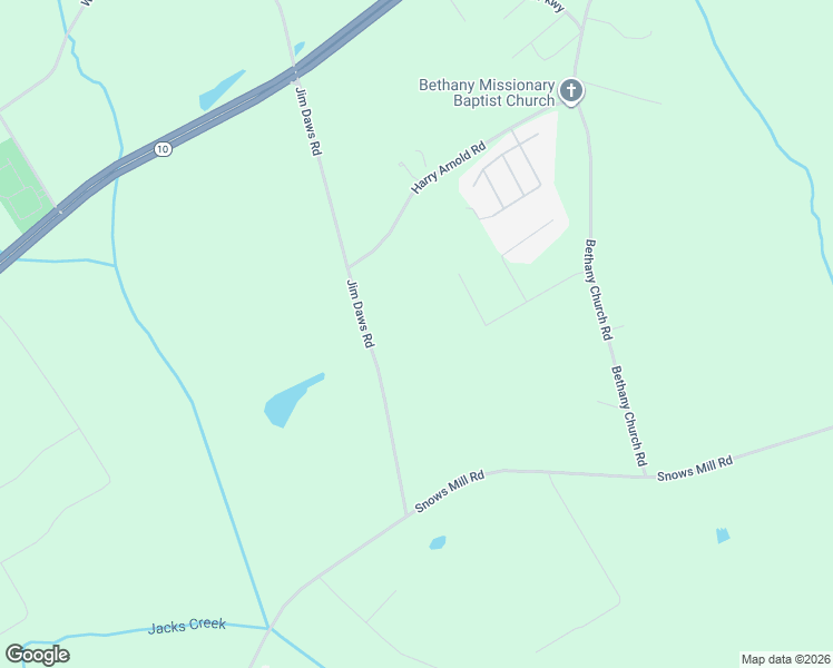 map of restaurants, bars, coffee shops, grocery stores, and more near 133 Jim Daws Road in Monroe