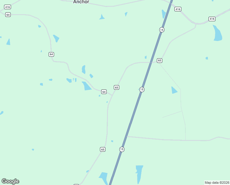 map of restaurants, bars, coffee shops, grocery stores, and more near 345-399 County Road 64 in Woodland