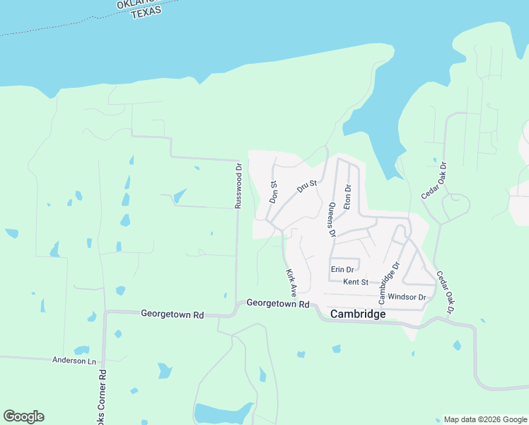 map of restaurants, bars, coffee shops, grocery stores, and more near 336 Kirk Avenue in Pottsboro