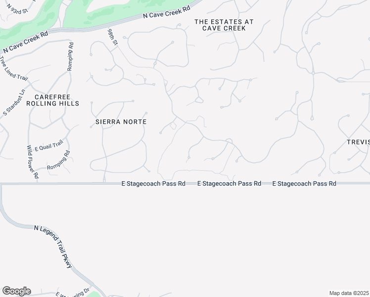 map of restaurants, bars, coffee shops, grocery stores, and more near 36449 North 100th Way in Scottsdale