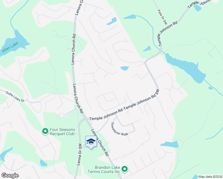 map of restaurants, bars, coffee shops, grocery stores, and more near 4312 Bella View Drive in Snellville