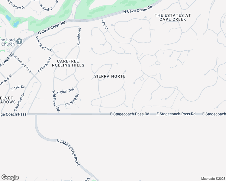 map of restaurants, bars, coffee shops, grocery stores, and more near 9776 East Granite Peak Trail in Scottsdale