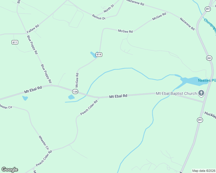 map of restaurants, bars, coffee shops, grocery stores, and more near 707 Mount Ebal Road in Batesburg-Leesville