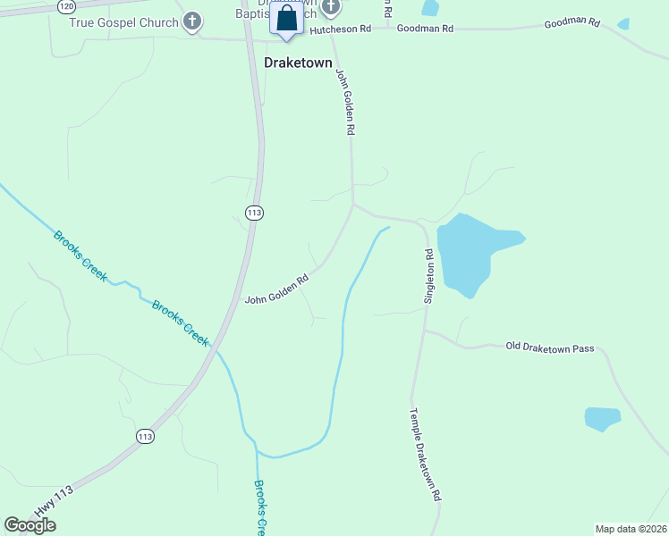 map of restaurants, bars, coffee shops, grocery stores, and more near 133 John Golden Road in Temple